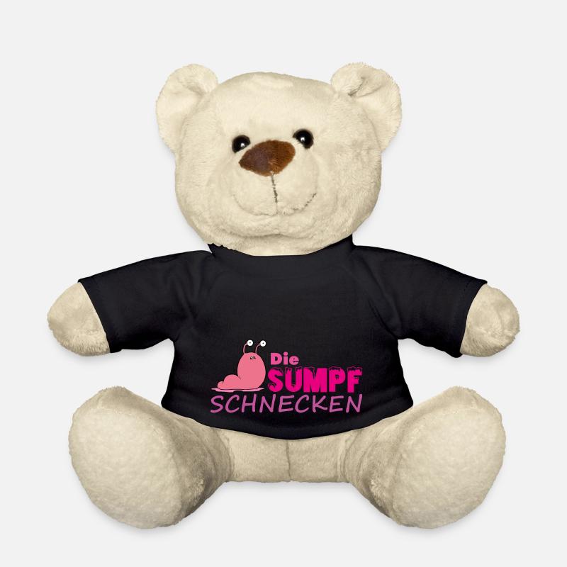 Muddy run shirt mud Lauf Matsch Schnecken obstacle - Teddy - Schwarz