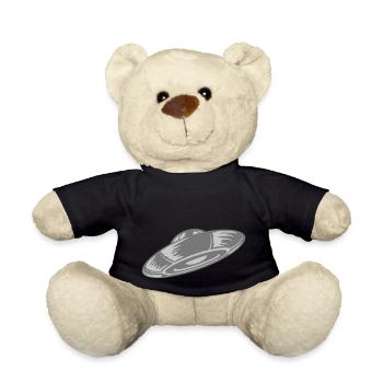 Unidentified Flying Object Mystery - Teddy Bear - black - Front