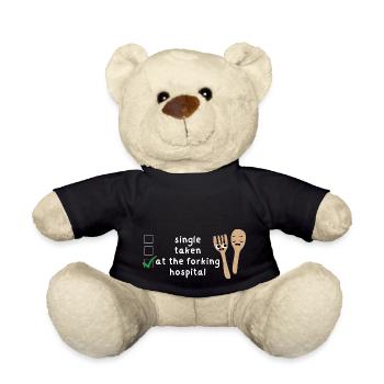 Funny Puns Nurse Preceptor Nursing Preceptorship - Teddy Bear - black - Front