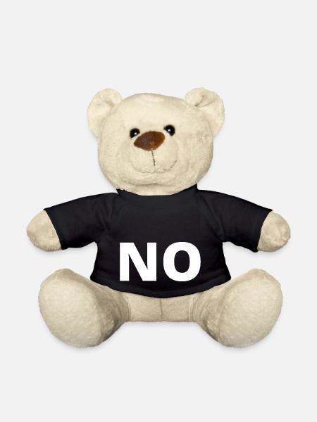 no - Teddy Bear - black