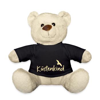 Küstenkind Möwe - Teddy - Schwarz - Vorne