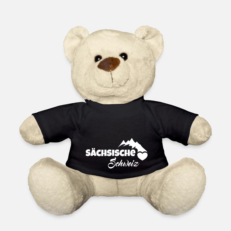 Sächsische Schweiz Urlaub Gebirge - Teddy - Schwarz