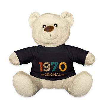 1970 Original - Teddy - Schwarz - Vorne