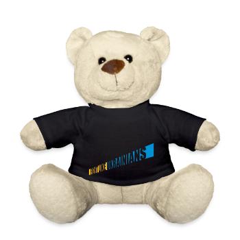 fight like ukrainians Zitat - Teddy - Schwarz - Vorne