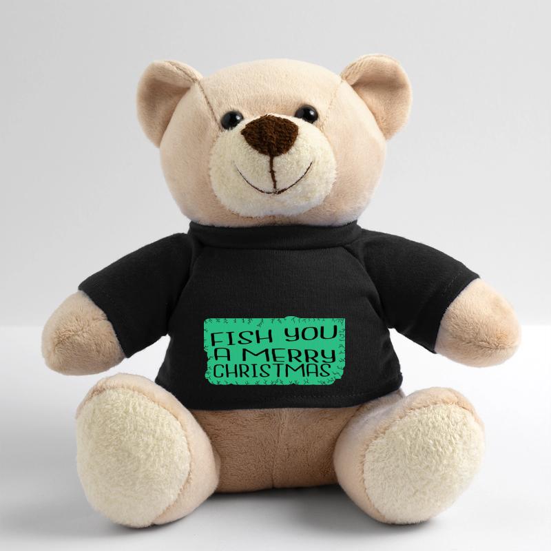 tshirts de pêche à l’achigan ordinateur présent blague Nounours