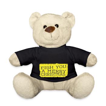 Cadeau Christmas Tree Beard Gang - Nounours - noir - Devant