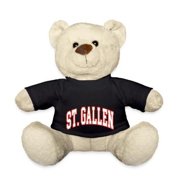 St Gallen - Teddy Bear - black - Front