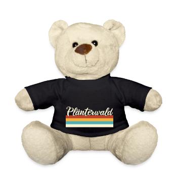 Plänterwald - Treptow - Köpenick - Berlin - Retro - Teddy - Schwarz - Vorne