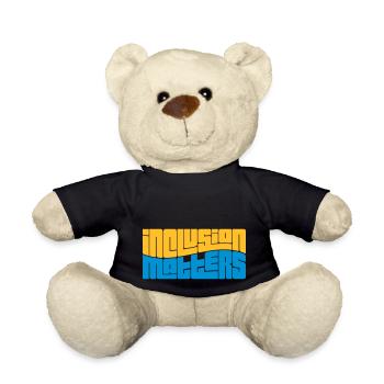 inclusion matters Logo Schule - Teddy - Schwarz - Vorne