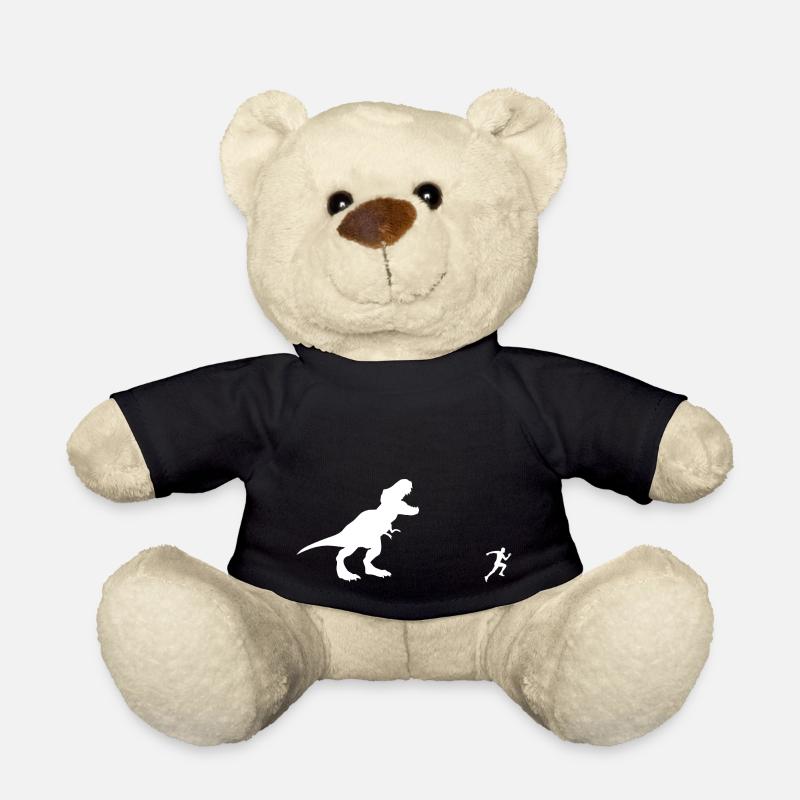 motivation dinosaur courir - Nounours - noir
