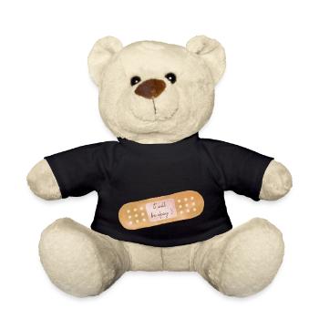 It will be okay :) Plaster - Teddy Bear - black - Front