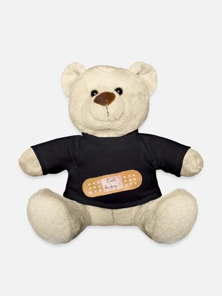 It will be okay :) Plaster - Teddy Bear - black