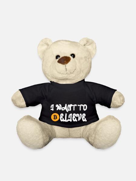 Bitcoin Trading Crypto Aktien - Teddy - Schwarz