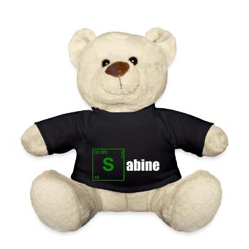 Sabine Gift blanc - Nounours - noir - Devant