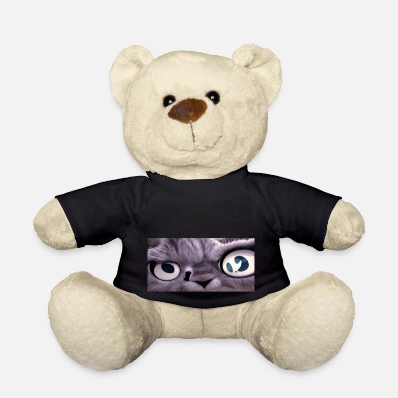Le chat vous regarde - Nounours - noir