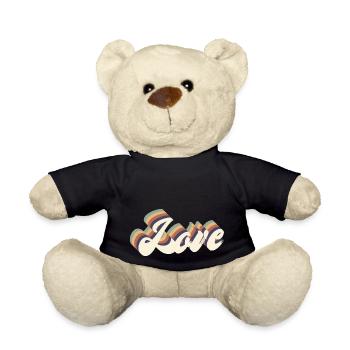 love vintage - Nounours - noir - Devant