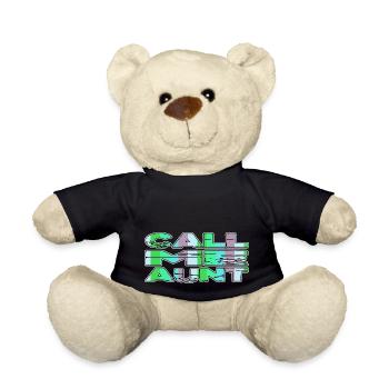 Adoption Accueil Déclaration amusante Cadeau Amusant Génial - Nounours - noir - Devant