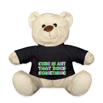 Jokes Health Informatics Specialist Apparel Fun - Teddy Bear - black - Front