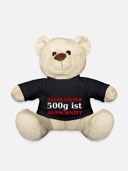 Grillen BBQ Aufschnitt - Teddy - Schwarz