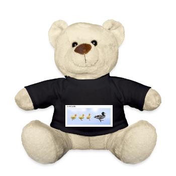 Duck Quack Quack - Teddy Bear - black - Front