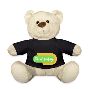 Do it today - Teddy - Schwarz - Vorne