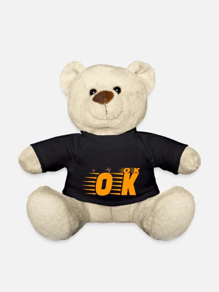 ok ok - Nounours - noir
