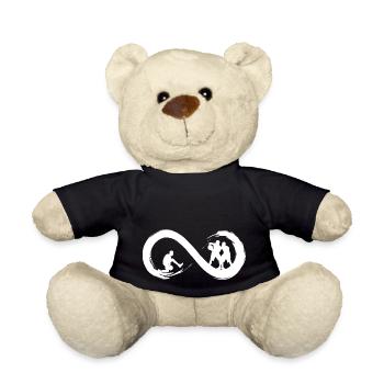 Basketball to infinity - Teddy Bear - black - Front