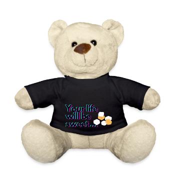 Votre vie sera douce - Nounours - noir - Devant