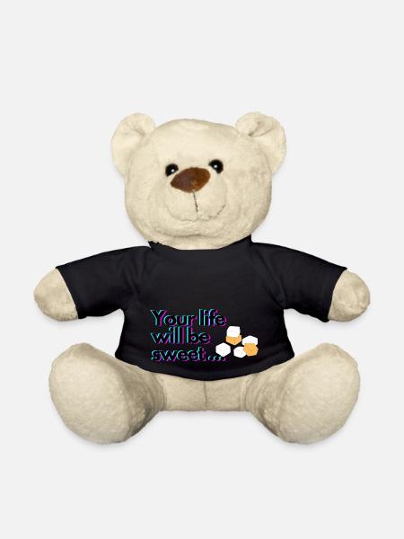 Votre vie sera douce - Nounours - noir