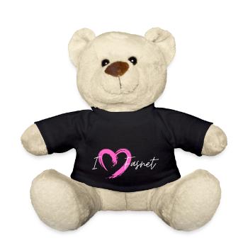 Ilove Fasnet Pink - Teddy - Schwarz - Vorne