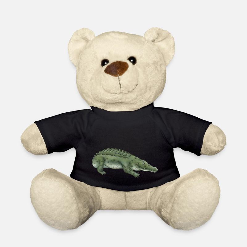 Crocodile - Nounours - noir