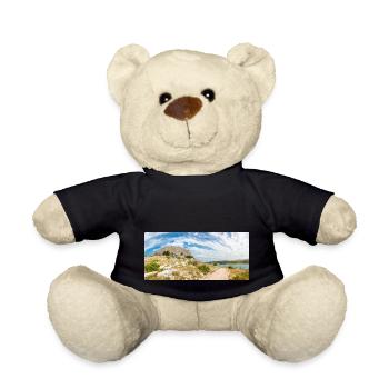 The Wall of Oštrica (Bedem Grebastica) Croatia - Teddy Bear - black - Front