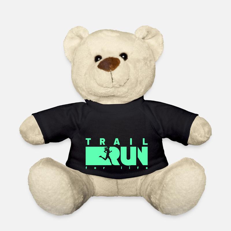TRAIL RUN for life - Teddy Bear - black