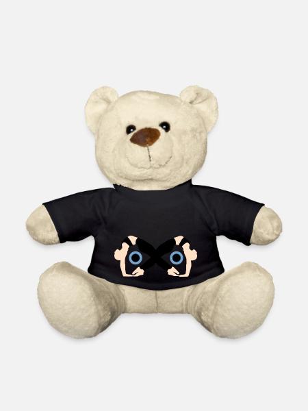 Auge - Teddy - Schwarz