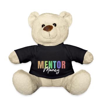 Geld Förderer Mentor - Teddy - Schwarz - Vorne
