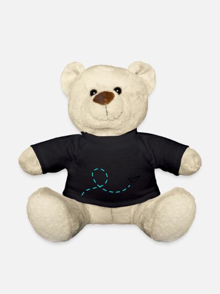Papierflieger - Teddy - Schwarz