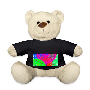 Störe meine Kreise nicht - Teddy - Schwarz - Vorne