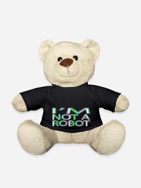 engineer family robotics engineer automation gift - Teddy - Schwarz