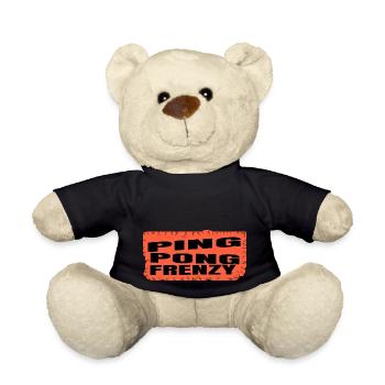 Cadeau Tennis de Table rapide Bday Geek Awesome - Nounours - noir - Devant