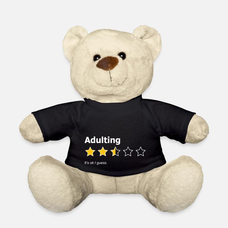 Adulte, c’est OK, je suppose. Note amusante. - Nounours - noir