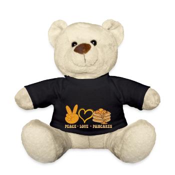 Pancake Breakfast Pancakes - Teddy Bear - black - Front