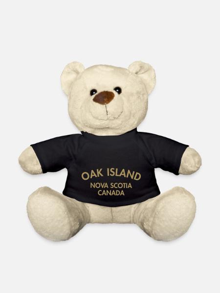 Oak Island Canada - Teddy Bear - black
