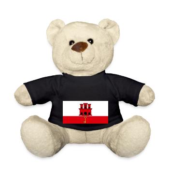 Gibraltar - Teddy Bear - black - Front