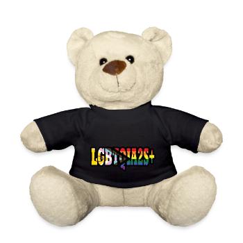 LGBTQIA2S+ - Teddy - Schwarz - Vorne