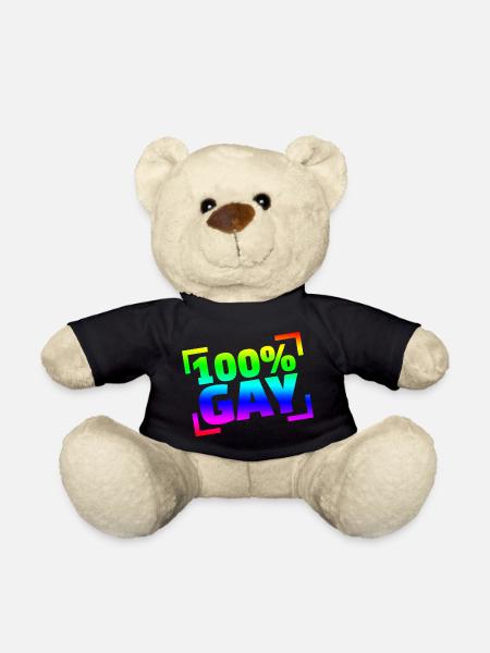 100 Gay / CSD - Teddy - Schwarz