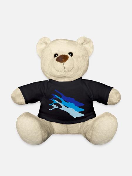 Triple Lake Constance - Teddy Bear - black