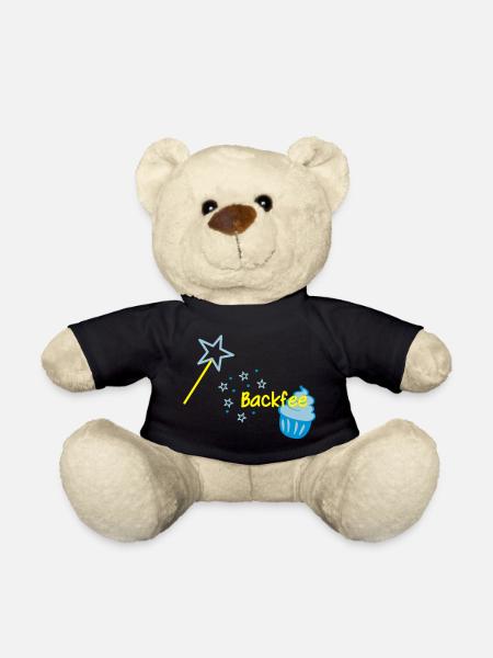 Cupcaki Backfee - Teddy - Schwarz
