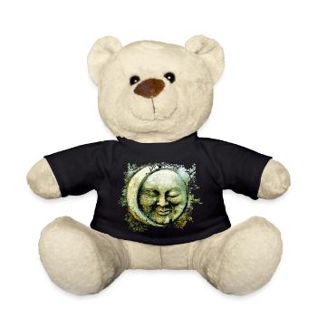 Moon and sun - Teddy Bear - black - Front