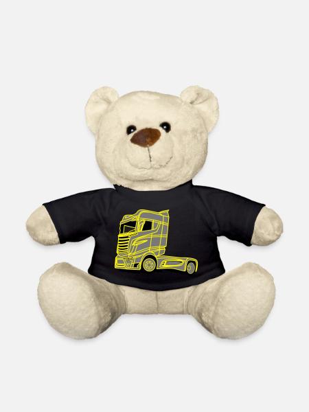 LKW Brummi - Teddy - Schwarz