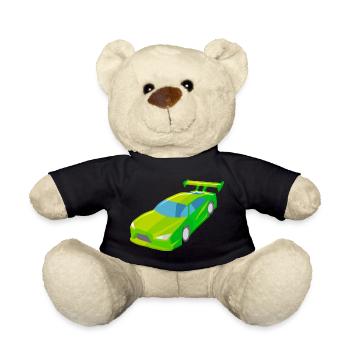 Rennauto Rennwagen Tuning Autorennen Performance - Teddy - Schwarz - Vorne